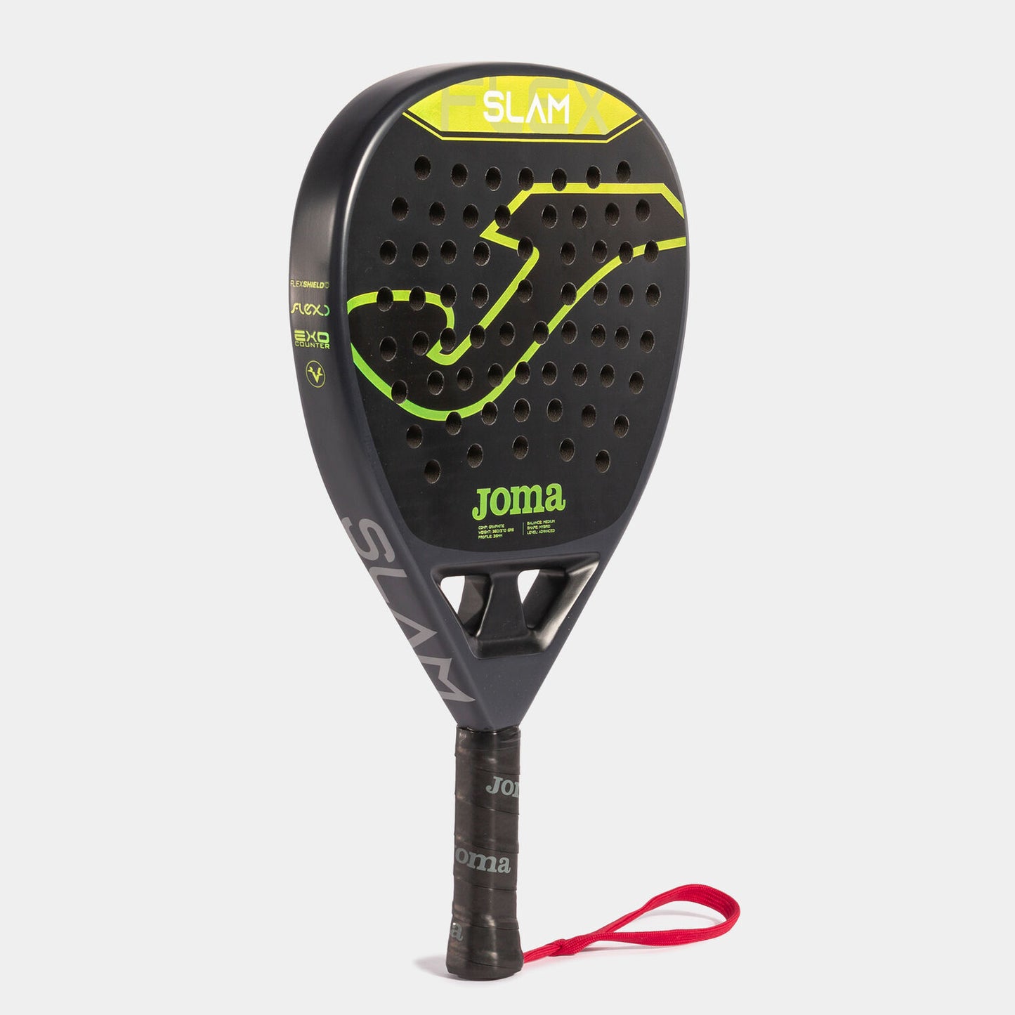 Pala Padel JOMA SLAM FLEX Antracita Verde