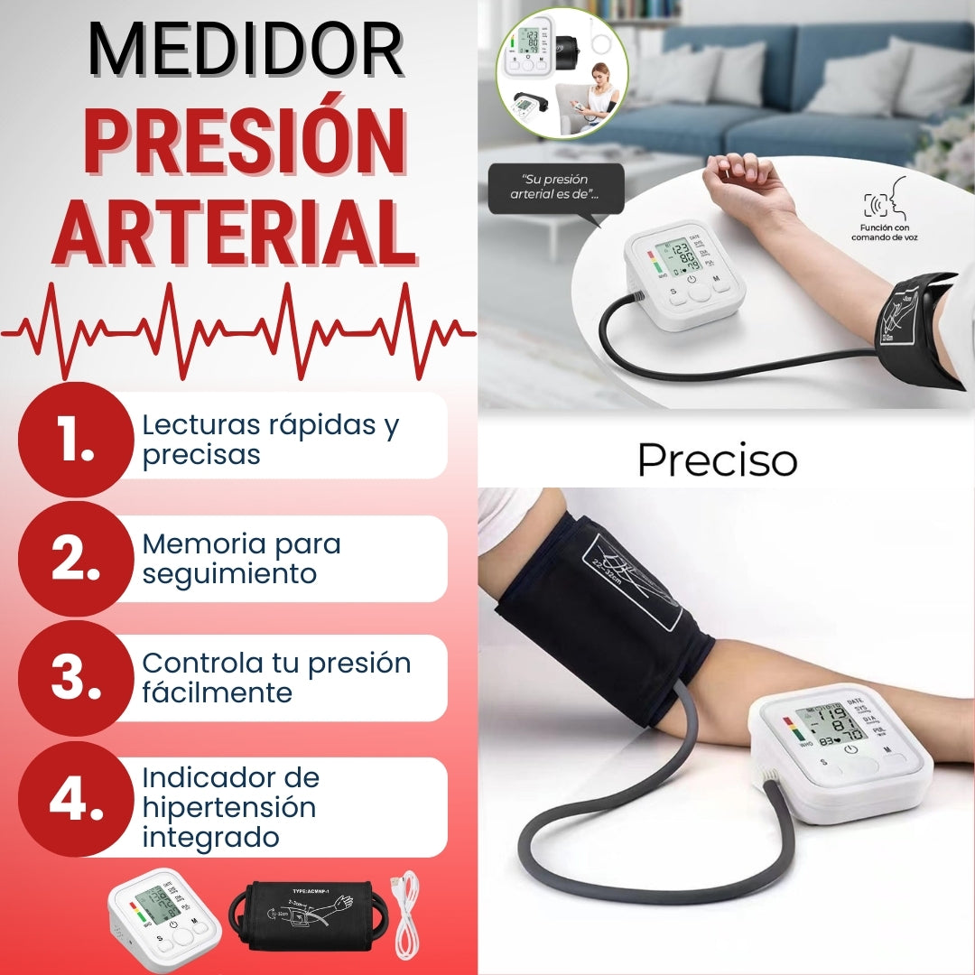 Medidor de presión arterial
