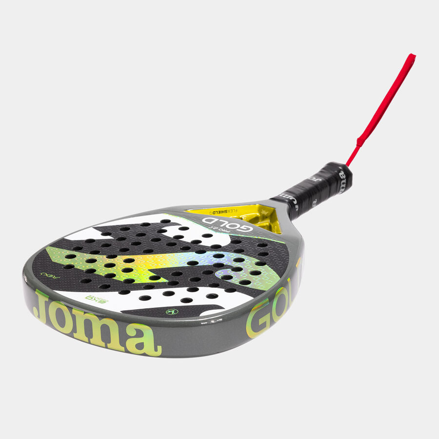 Pala Padel JOMA GOLD PRO Negro Amarillo 2025