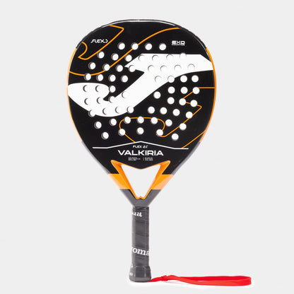 Pala Padel JOMA VALKIRIA FLEX Negro Naranja