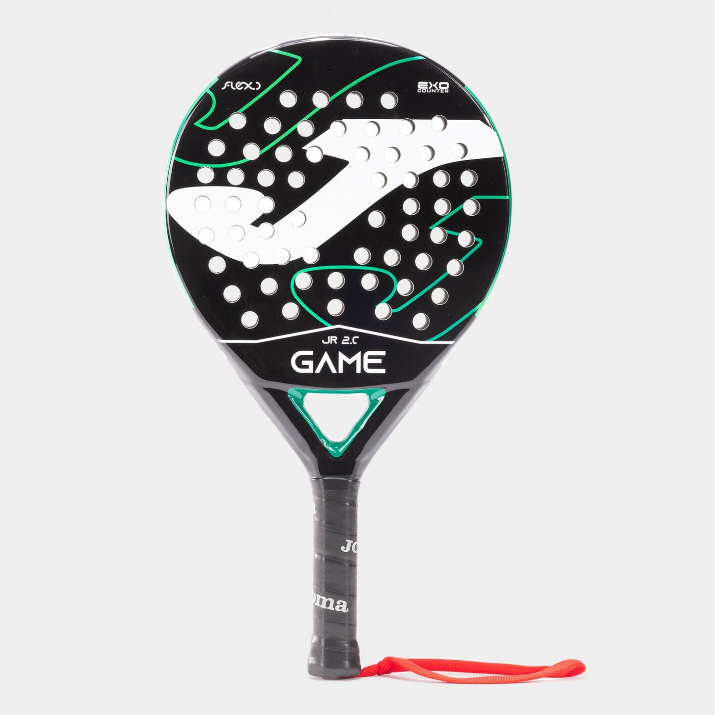 Pala de Padel JOMA Game Jr negro turquesa