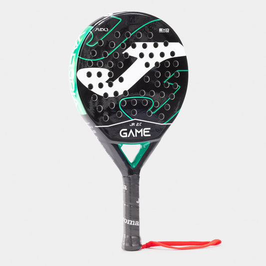 Pala de Padel JOMA Game Jr negro turquesa