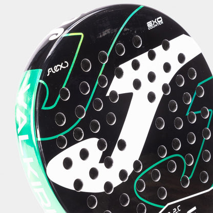 Pala de Padel JOMA Game Jr negro turquesa