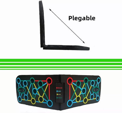 Tabla de ejercicio multifuncional
