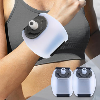 Botella de agua deportiva para muñeca