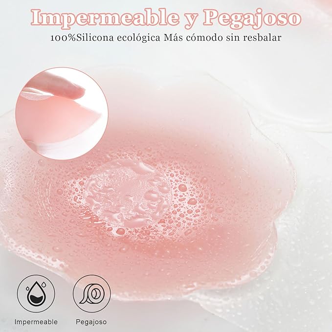 Pezonera tipo flor para hacer deporte (4pcs)