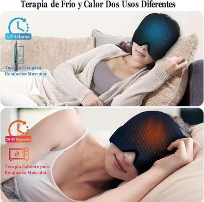 Banda de gel para migraña y estrés