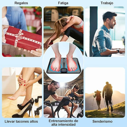 Almohadilla de masaje para pies eléctrica