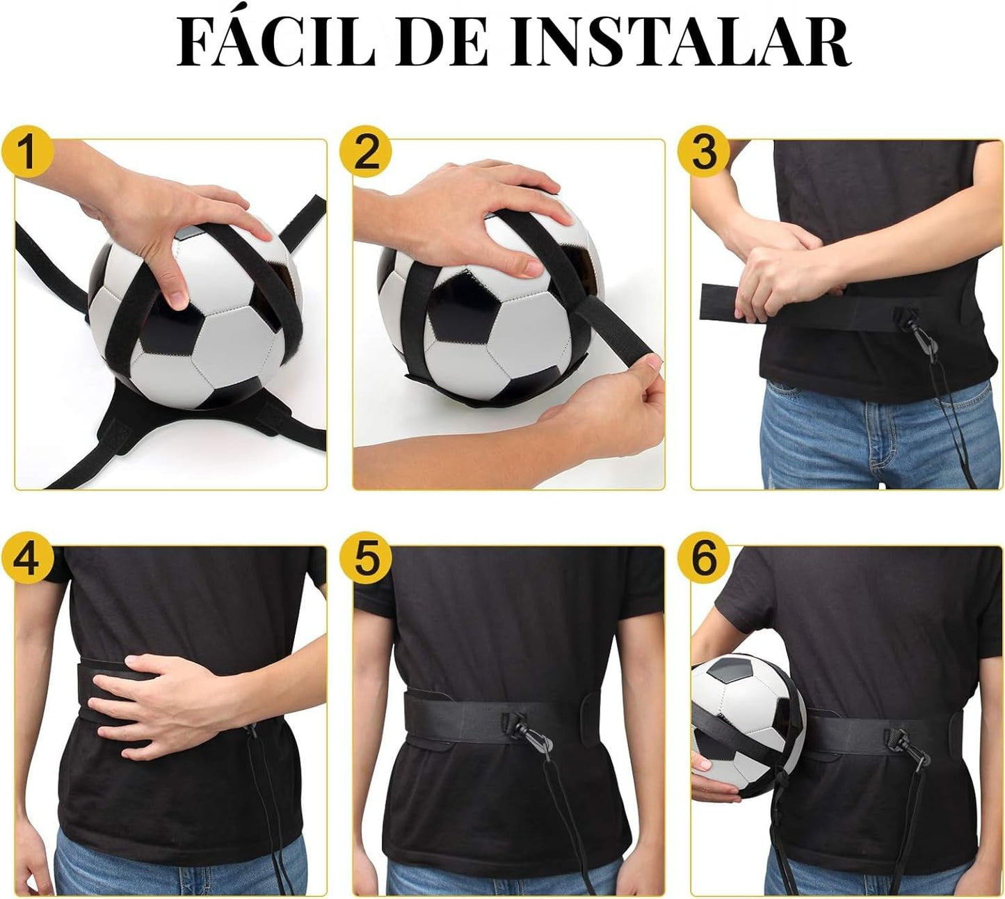 Cuerda para hacer series de futbol