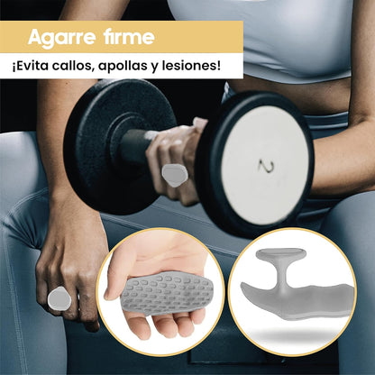 Puños de goma antideslizantes para entrenamiento