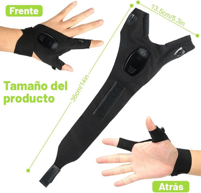 Guantes con linterna Multiusos