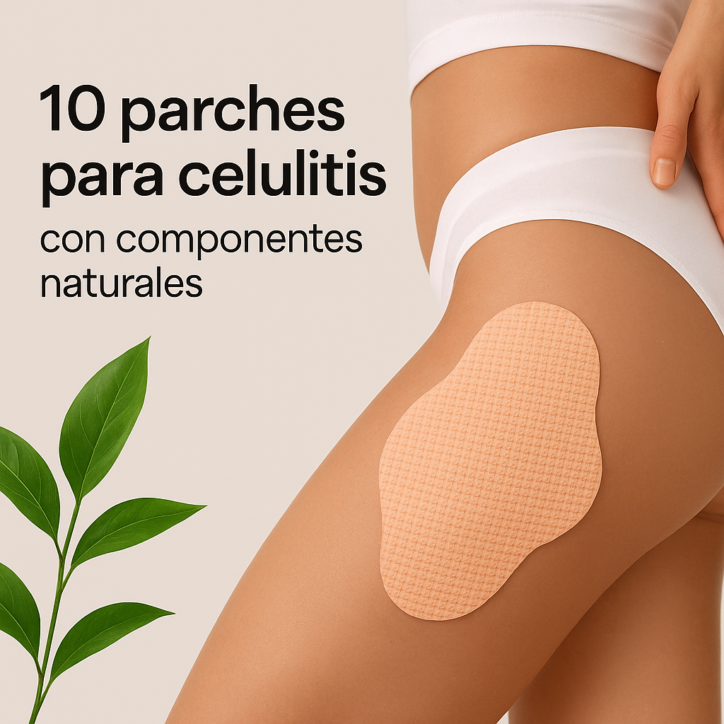 Parches para celulitis con componentes naturales (10pcs)