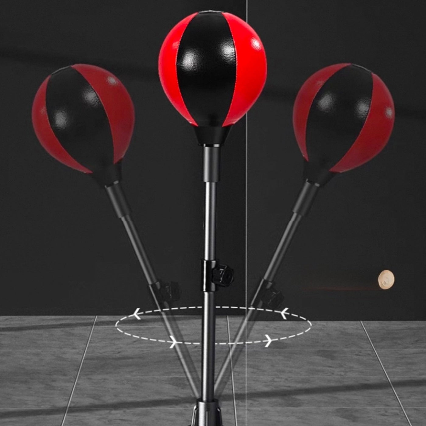 Pera de boxeo con soporte