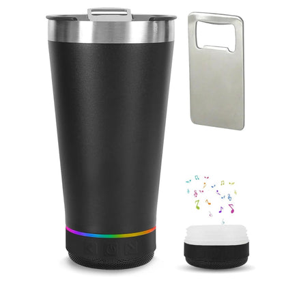 Botella Térmica con altavoz bluetooth