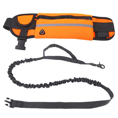 Riñonera para correr con cinturón elástico para mascotas