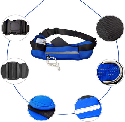 Riñonera para correr con cinturón elástico para mascotas