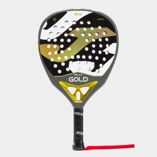 Pala Padel JOMA GOLD PRO Negro Amarillo 2025