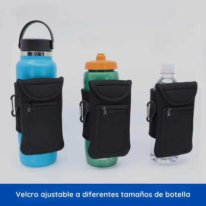 Soporte magnético para botellas de gimnasio